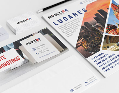 Brand Promotionals design for MOSCUBA