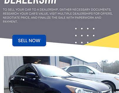 HOW TO SELL CAR TO DEALERSHIP