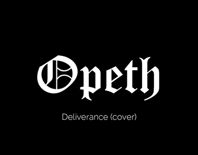 Opeth - deliverance (cover)