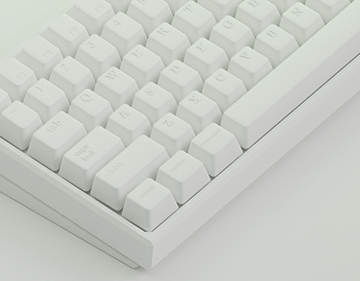 Plain White Keyboard
