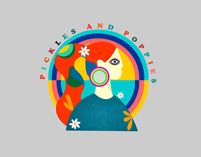 Logo Design for Pickles & Poppies