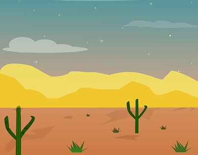 Drawing - desert of arizona 1 [2021]