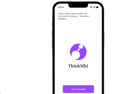 Think Mhi- Meditation App for calmness & soothing mind.