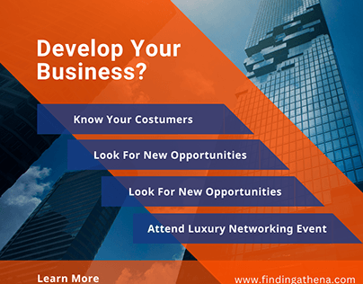 Develop your Business with Finding Athena