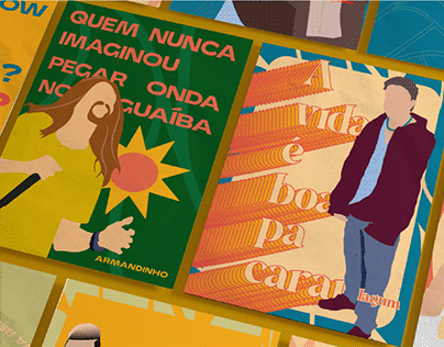 Placas de camarins Na Beira POA / 2022