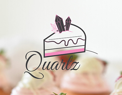 Cake; Bakery shop logo and branding design
