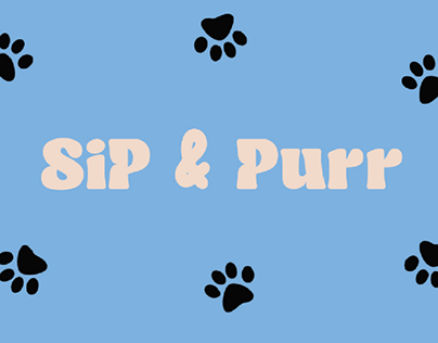 SIP AND PURR CAFE (Brand identity design)
