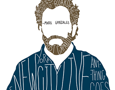 Mark Gonzales Motion Typography