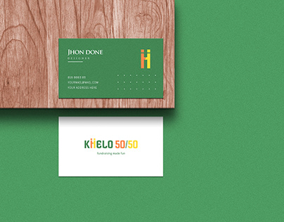Khelo 5050 logo Design