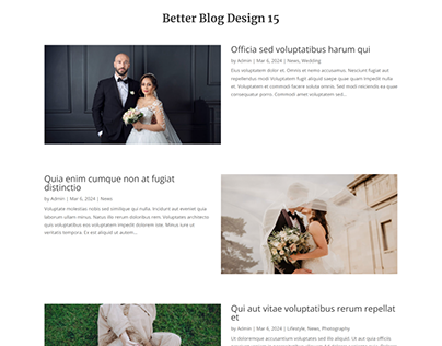 Better Blog Designs for Divi - Better Blog Design 15