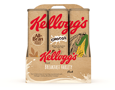 Kellogg's Breakfast Variety Pack - Packaging Design