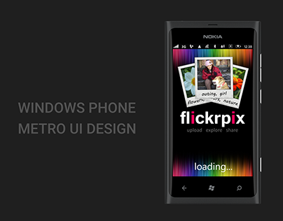Flickrpix WindowsPhone App