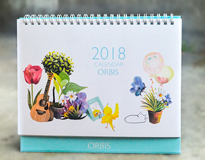 ORBIS Taiwan 2018 Calendar Design