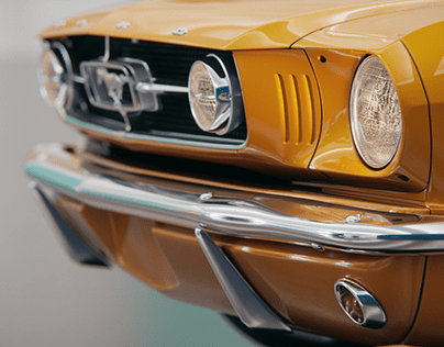 Ford Mustang - 3D Visualization