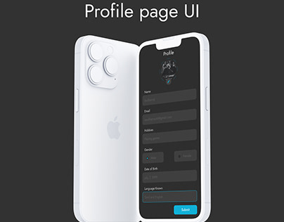 Profile Page design