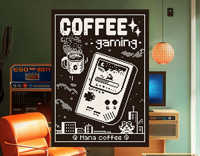 Mana Coffee - Coffe shop retro gaming
