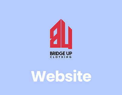 Bridge Up Clothing Website Design