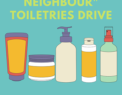 Toiletries Drive Promotional Posters (2022)