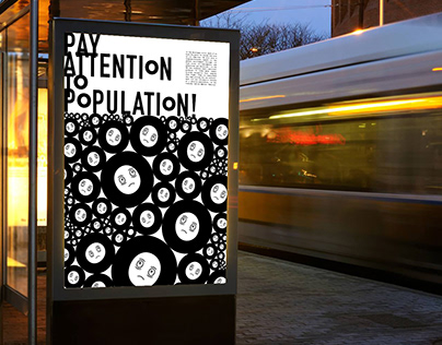 "Overpopulation" poster