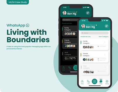 Living with Boundaries (WhatsApp) | UX Case Study