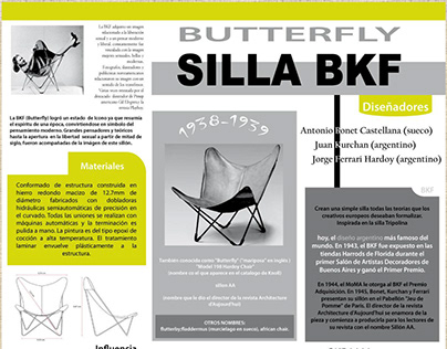 Infografía - Silla BKF
