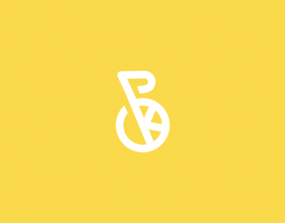 Brand Identity for Bicycle Bike Ukrainian Shop Logotype