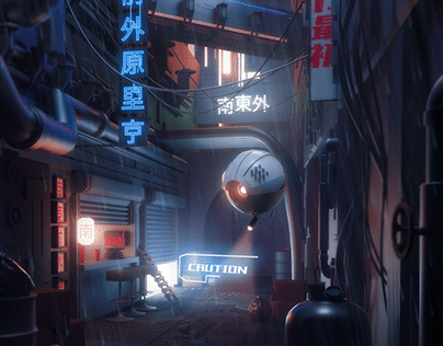 Sci fi - Alleyway/Assigment