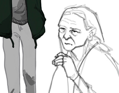 Old lady character