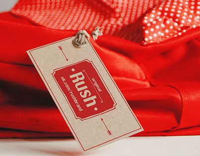 Brand identity and packaging for Rush Brand