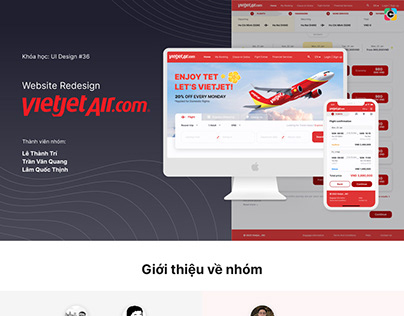 Redesign Vietjet Air Mobile & Website