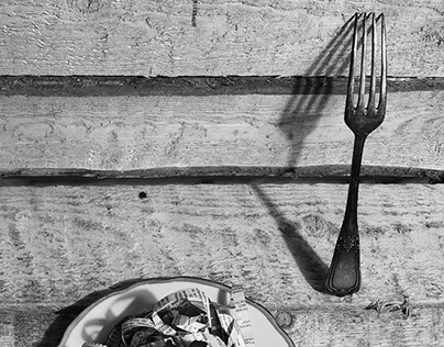 Still life with fork