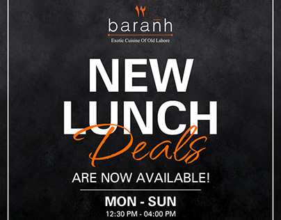 Baranh New Lunch Deals Posts