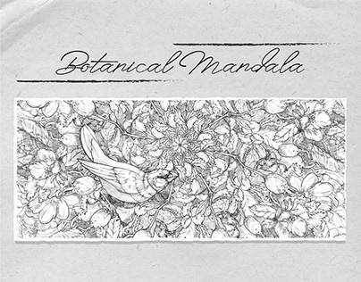 Botanical Mandala (Illustration)
