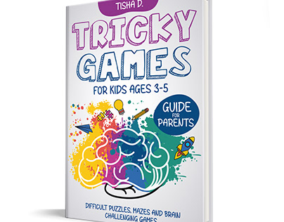 Tricky Games for Kids ages 3-5 Book Cover