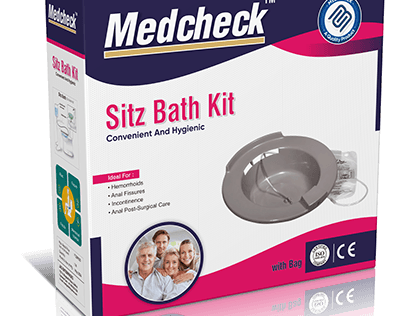 Sit Bath Kit Packaging Design