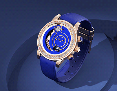 The Full Blue Moon Lady Watch concept
