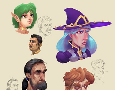 Project thumbnail - Faces study
