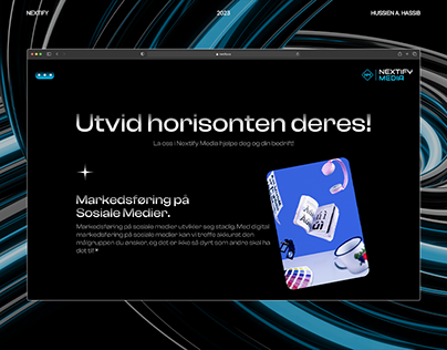 Nextify Media Website Design