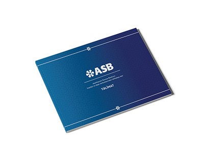 Brand book for ASB Bank
