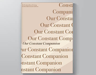 Our constant Companion gift booklet