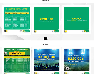 National Lottery Sportstake Revamp