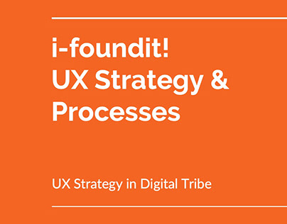 i-foundit App UX Strategy