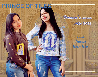 Women's wear collection inspired by Moroccan Tiles