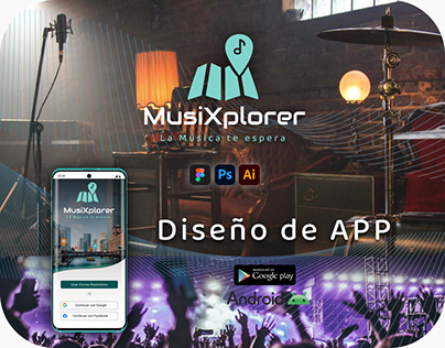 MusiXplorer - La Música te espera! I Diseño App