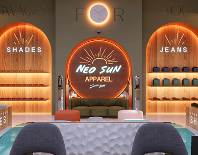 Neo Sun Men's Clothing Store - INTERIOR ARCHVIZ