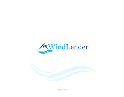 Wind Lender logo design