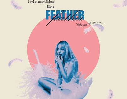 Project thumbnail - Feather - Sabrina Carpenter Single Cover Art