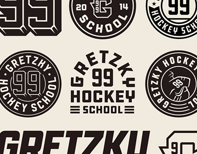Gretzky Hockey School Badge Collection
