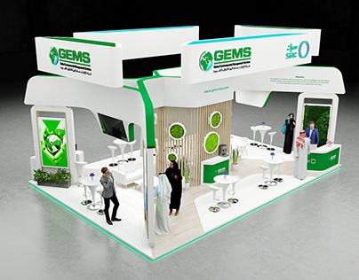 Gems Exhibition Booth, 10X7 M