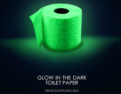 Glow in the Dark toilet paper!